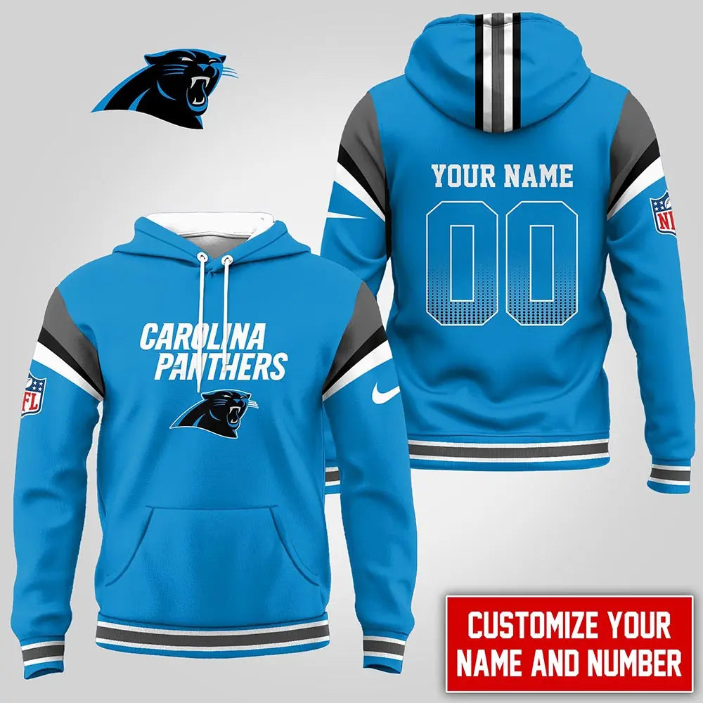 LIMITED EDITION - NEW CUSTOMIZED NFL23 CLP CAROLINA PANTHERS UNISEX T-SHIRT, POLO, HOODIE & JACKETS