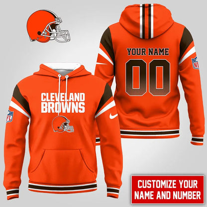 LIMITED EDITION - NEW CUSTOMIZED NFL29 CLB CLEVELAND BROWNS UNISEX T-SHIRT, POLO, HOODIE & JACKETS