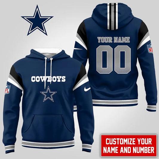 LIMITED EDITION - NEW CUSTOMIZED NFL21 DCB DALLAS COWBOYS UNISEX T-SHIRT, POLO, HOODIE & JACKETS