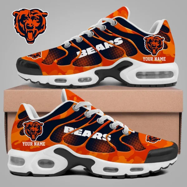 LIMITED EDITION - NEW CUSTOMIZED NFL26 CCB CHICAGO BEARS UNISEX AIR MAX PLUS SNEAKERS