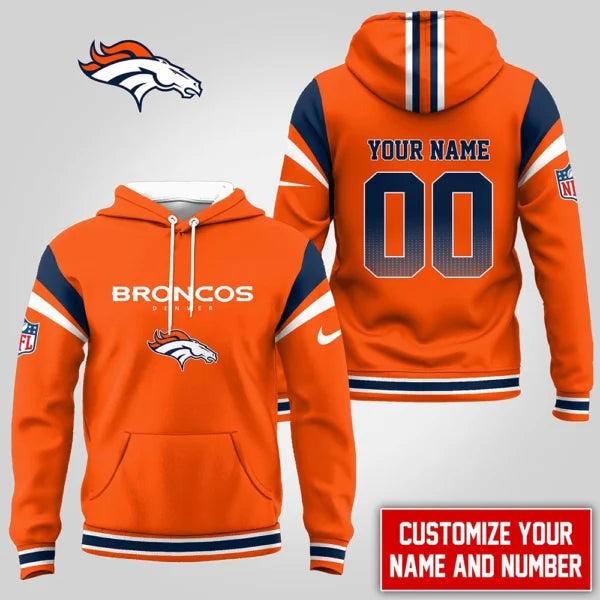 LIMITED EDITION - NEW CUSTOMIZED NFL13 DVB DENVER BRONCOS UNISEX T-SHIRT, POLO, HOODIE & JACKETS