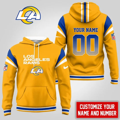 LIMITED EDITION - NEW CUSTOMIZED NFL22 LAR LOS ANGELES RAMS UNISEX T-SHIRT, POLO, HOODIE & JACKETS