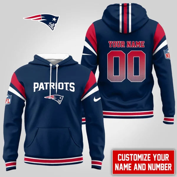 LIMITED EDITION - NEW CUSTOMIZED NFL27 NEP NEW ENGLAND PATRIOTS UNISEX T-SHIRT, POLO, HOODIE & JACKETS