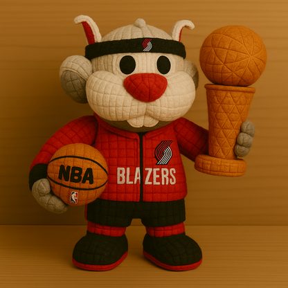 Limited Edition - NBA 22 PTB Portland Trail Blazers Handmade Crochet