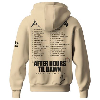 HOU x The Weeknd After Hours Til Dawn Hoodie Limited Edition (Kids & Adults)