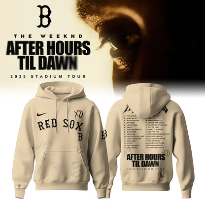 BOS x The Weeknd After Hours Til Dawn Hoodie Limited Edition (Kids & Adults)
