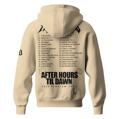 DET x The Weeknd After Hours Til Dawn Hoodie Limited Edition (Kids & Adults)