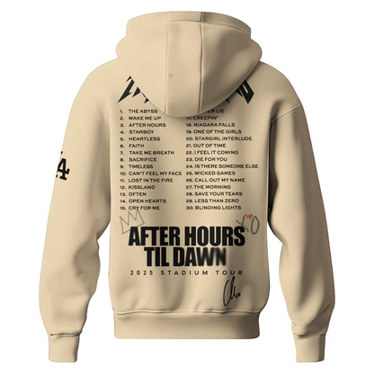 LAD x The Weeknd After Hours Til Dawn Hoodie Limited Edition (Kids & Adults)