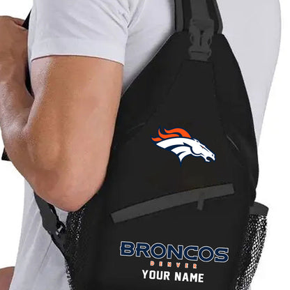 LIMITED EDITION - NEW CUSTOMIZED NFL13 DVB DENVER BRONCOS SLING BAG