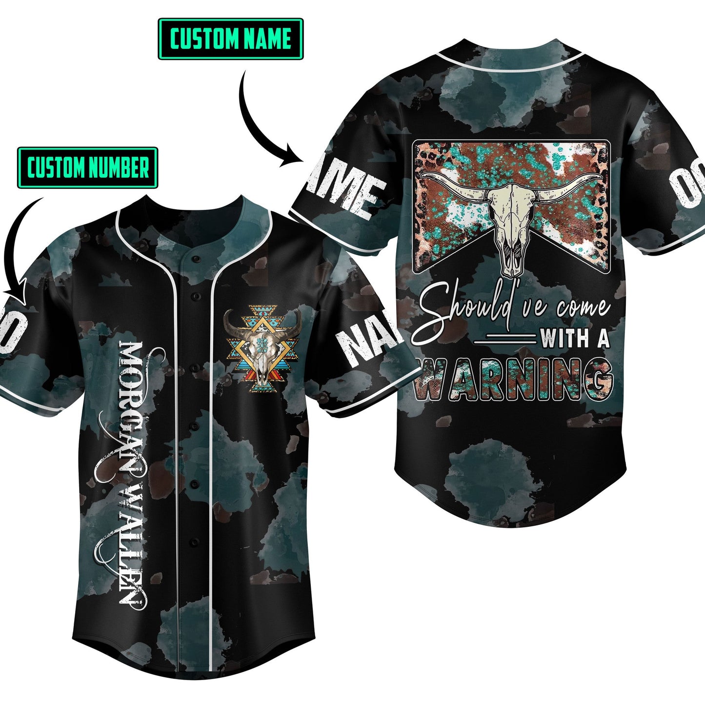 Morgan Wallen Baseball Jersey