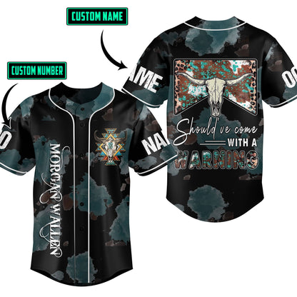 Morgan Wallen Baseball Jersey