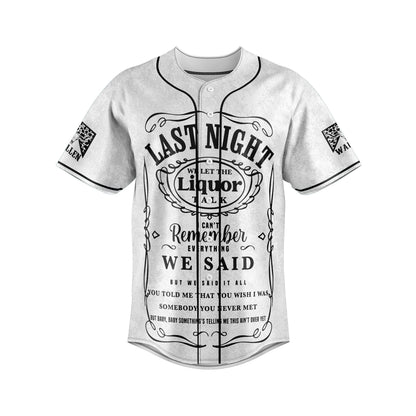 Morgan Wallen Baseball Jersey