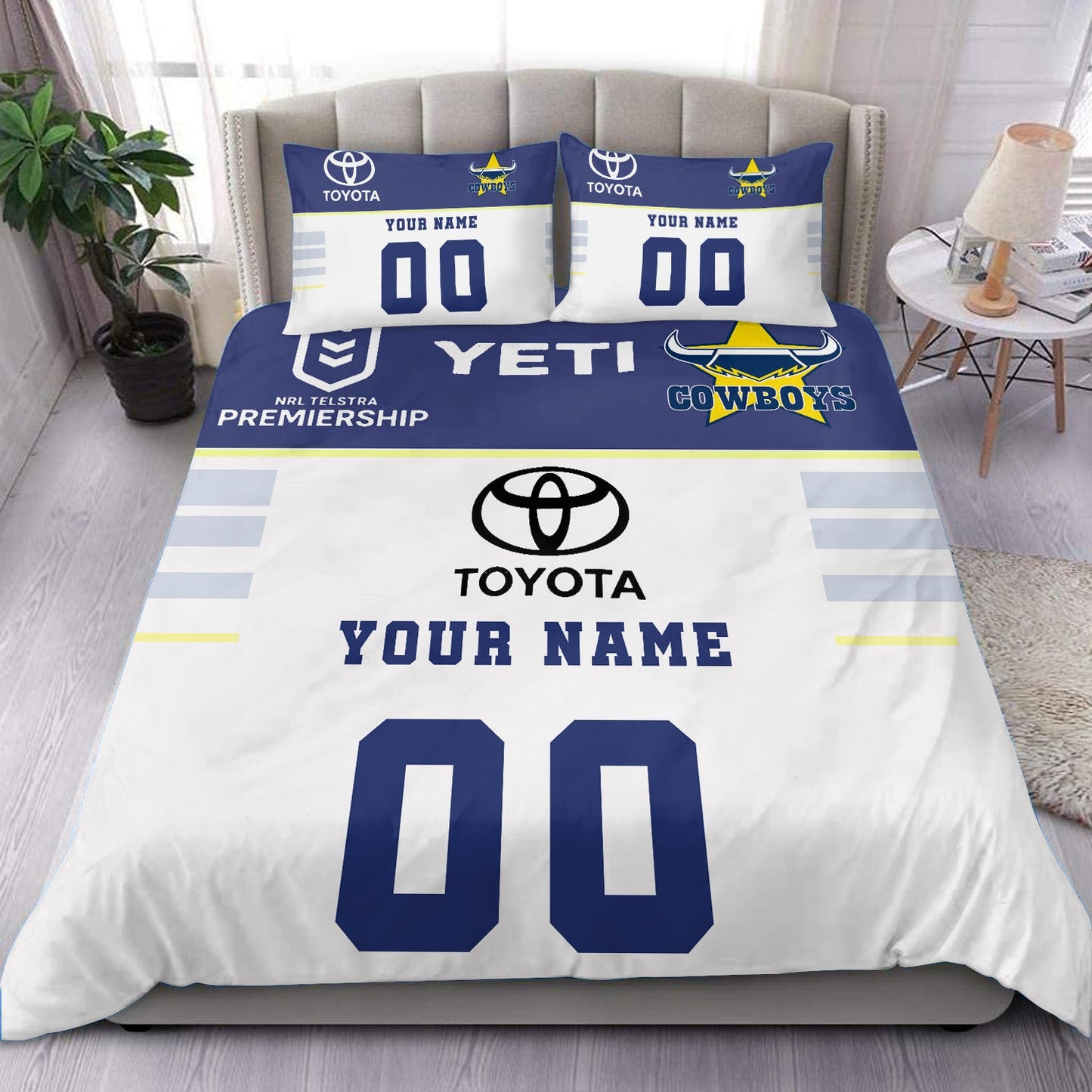 LIMITED EDITION - NEW 13 NQLC CUSTOMIZED HOME KITS BEDDING SET
