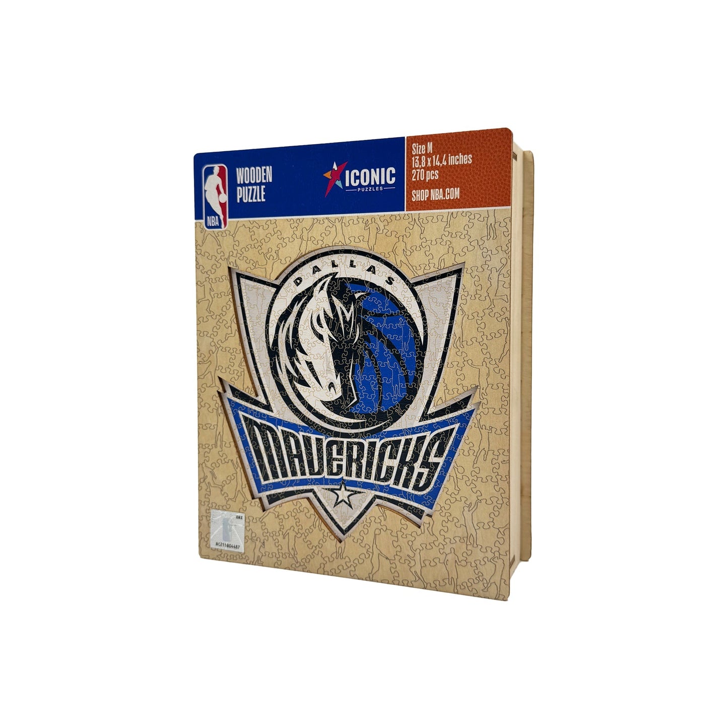 LIMITED EDITION - NEW CUSTOMIZED NBA18 DM DALLAS MAVERICKS WOODEN PUZZLE
