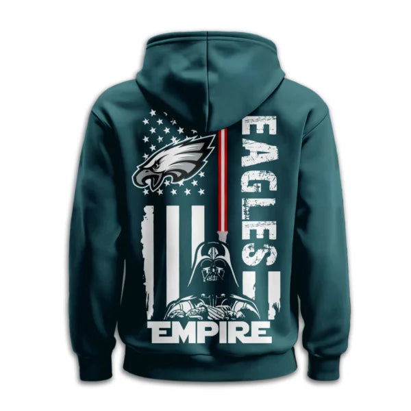 LIMITED EDITION - NEW CUSTOMIZED NFL02 PPE PHILADELPHIA EAGLES UNISEX T-SHIRT, POLO, HOODIE & JACKETS