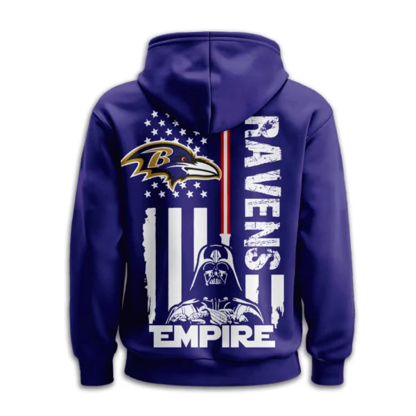 LIMITED EDITION - NEW CUSTOMIZED NFL28 BTR BALTIMORE RAVENS UNISEX T-SHIRT, POLO, HOODIE & JACKETS