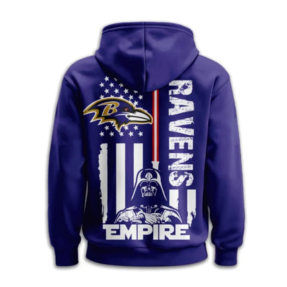 LIMITED EDITION - NEW CUSTOMIZED NFL28 BTR BALTIMORE RAVENS UNISEX T-SHIRT, POLO, HOODIE & JACKETS