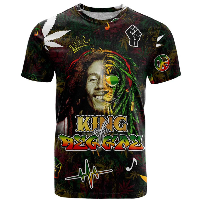LIMITED EDITION - NEW CUSTOMIZED BOB MARLEY T-SHIRT (ADULTS & KIDS)