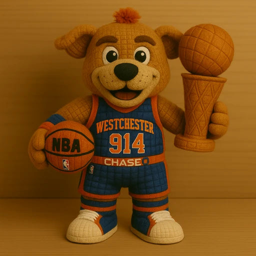 Limited Edition - NBA 04 NYK New York Knicks Handmade Crochet