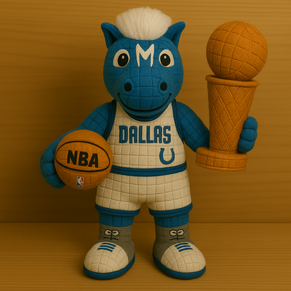 Limited Edition - NBA 18 DM Dallas Mavericks Handmade Crochet
