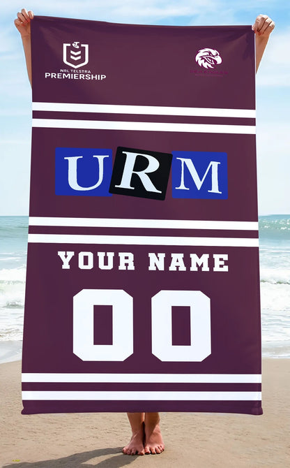 LIMITED EDITION - NEW 05 SEL PERSONALIZED BEACH TOWEL GIFT FOR FANS