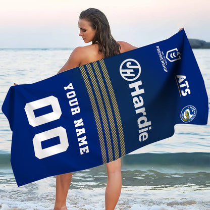 LIMITED EDITION - NEW 06 PME PERSONALIZED BEACH TOWEL GIFT FOR FANS