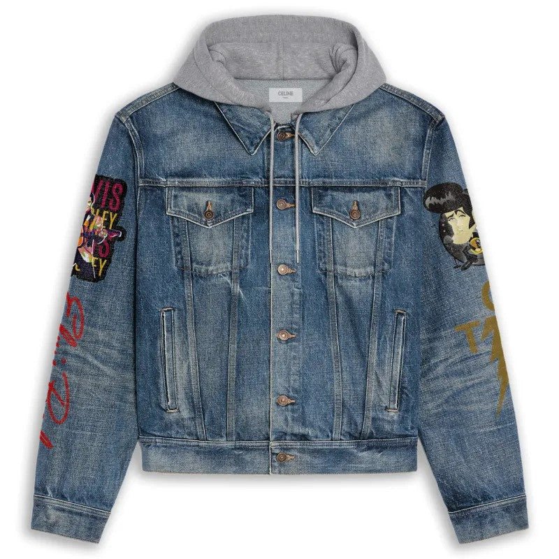 ELVIS PREMIUM LIMITED EDITION HOODED DENIM JACKET