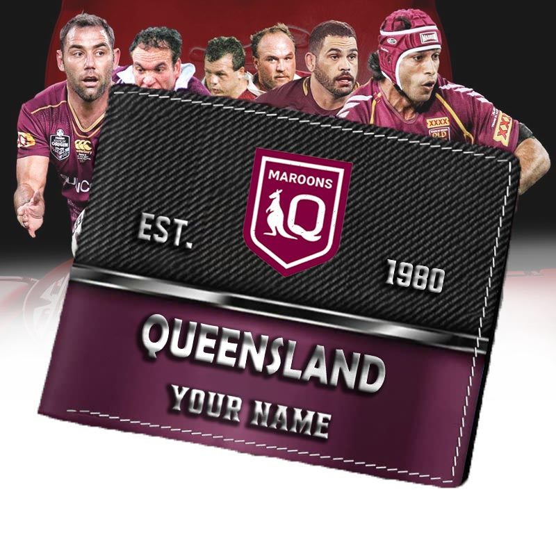 LIMITED EDITION - NEW 18 QSM CUSTOMIZED MEN'S 3D PRINTED WALLET