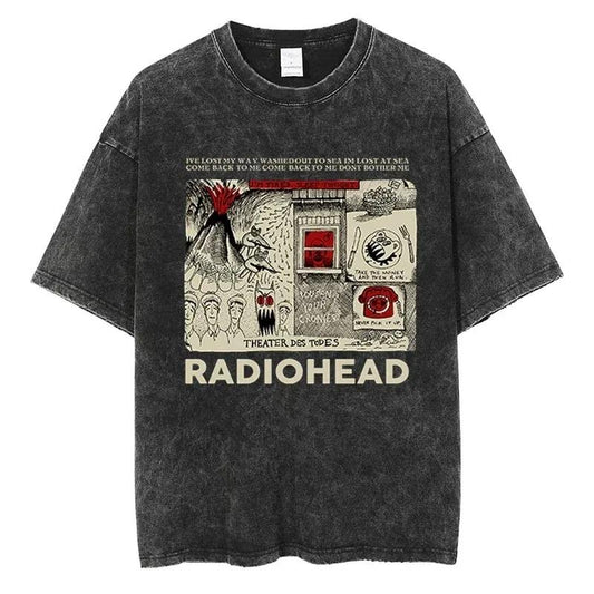 LIMITED EDITION - NEW PREMIUM RADIOHEAD UNISEX T-SHIRT