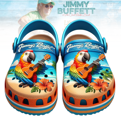 NEW PREMIUM JIMMY BUFFETT CLOGS SHOES