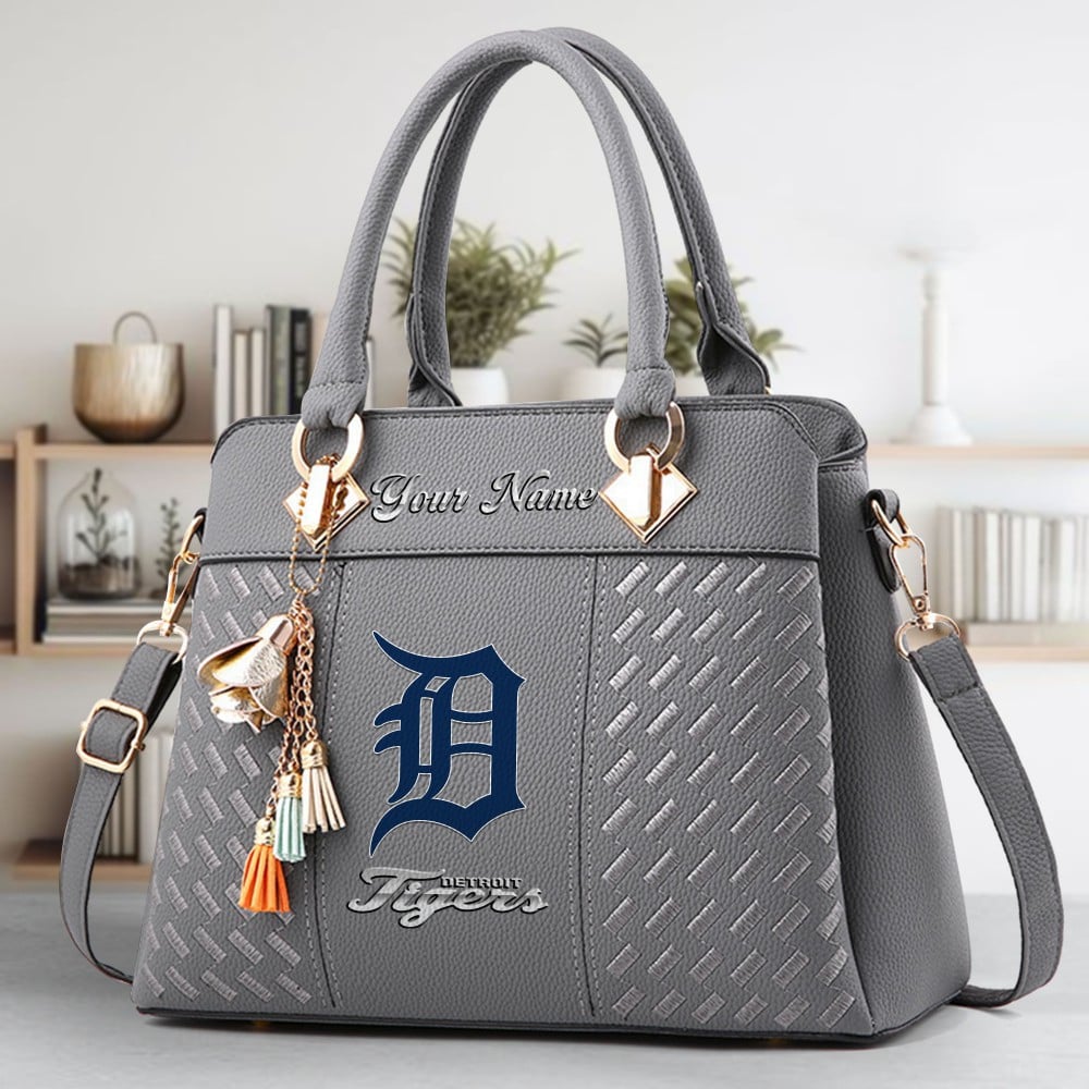LIMITED EDITION - NEW CUSTOMIZED MLB16 DTS DETROIT TIGERS WOMEN'S HANDBAGS MULTICOLOR