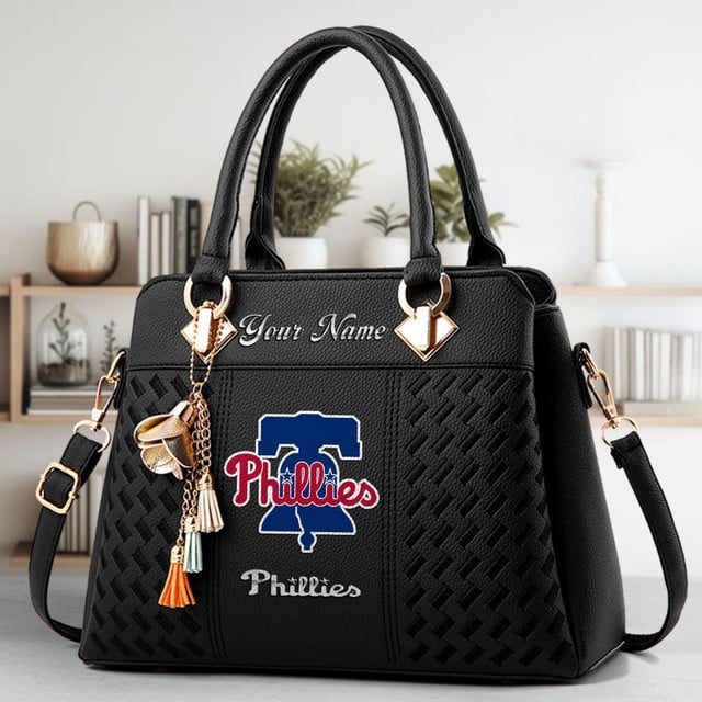 LIMITED EDITION - NEW CUSTOMIZED MLB11 PPS PHILADELPHIA PHILLIES WOMEN'S HANDBAGS MULTICOLOR
