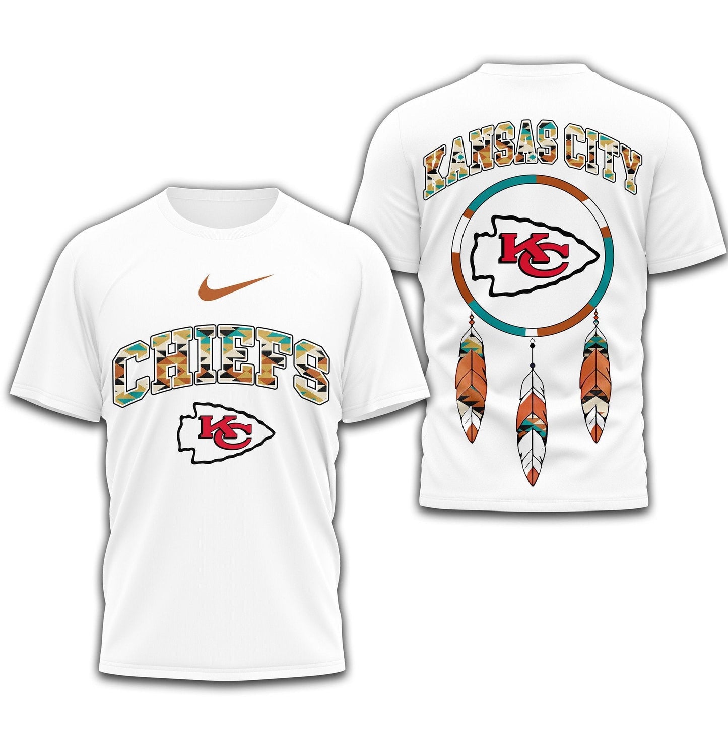 LIMITED EDITION - NEW PREMIUM NFL01 KCC KANSAS CITY CHIEFS UNISEX T-SHIRT