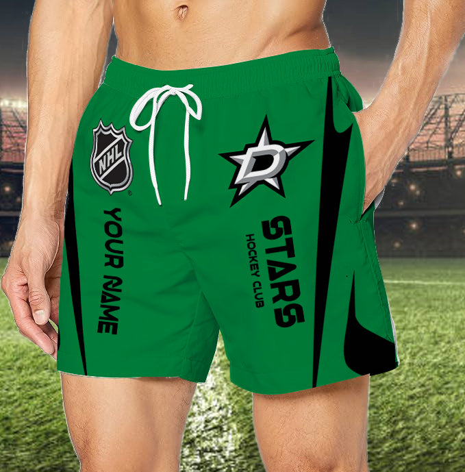 LIMITED EDITION - NEW CUSTOMIZED NHL15 DLS DALLAS STARS UNISEX SHORT PANTS