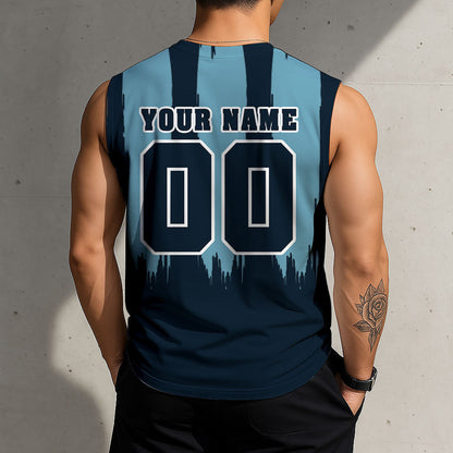 LIMITED EDITION - NEW CUSTOMIZED NHL20 STK SEATTLE KRAKEN TANK TOP & GYM SHIRT