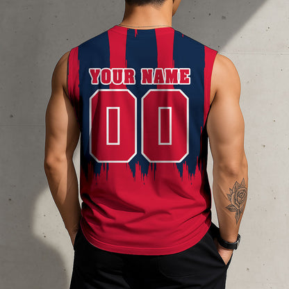 LIMITED EDITION - NEW CUSTOMIZED NHL10 WCP WASHINGTON CAPITALS TANK TOP & GYM SHIRT