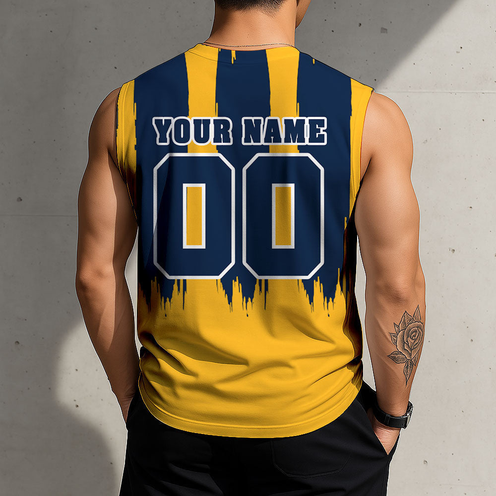 LIMITED EDITION - NEW CUSTOMIZED NHL31 NVP NASHVILLE PREDATORS TANK TOP & GYM SHIRT