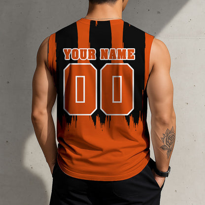 LIMITED EDITION - NEW CUSTOMIZED NHL27 PPF PHILADELPHIA FLYERS TANK TOP & GYM SHIRT