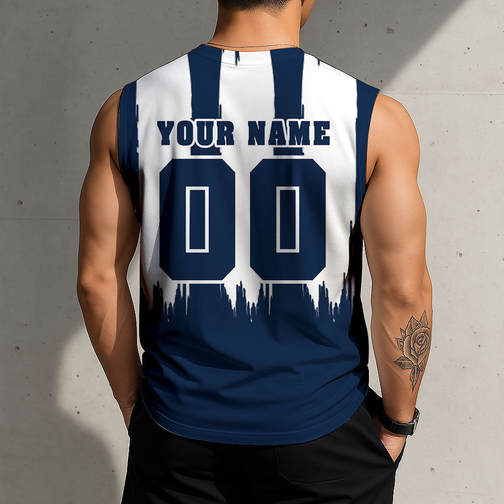 LIMITED EDITION - NEW CUSTOMIZED NHL21 WPJ WINNIPEG JETS TANK TOP & GYM SHIRT