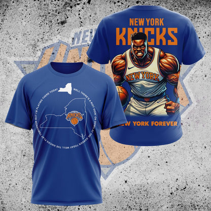 LIMITED EDITION - NEW CUSTOMIZED NBA04 NY NEW YORK KNICKS T-SHIRT