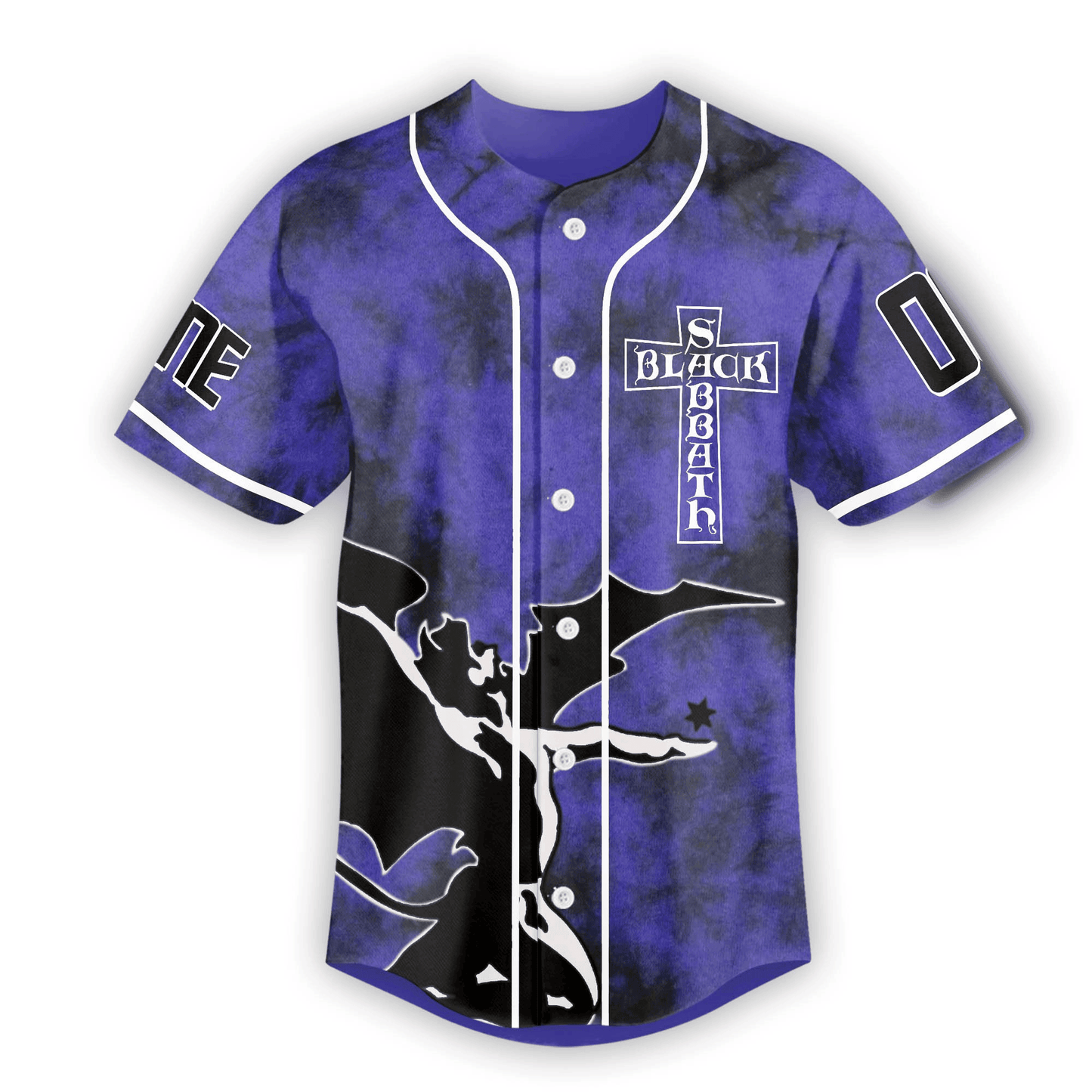 NEW PREMIUM BLACK SABBATH UNISEX BASEBALL JERSEY