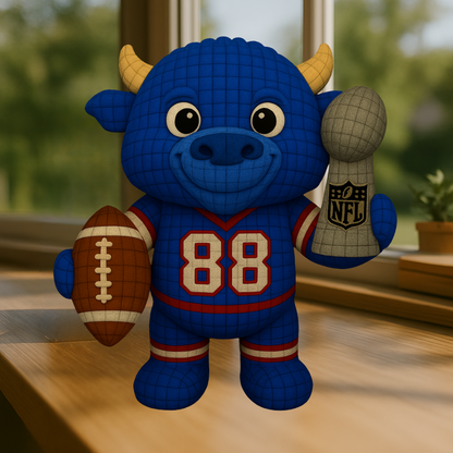 LIMITED EDITION - NEW PREMIUM NFL32 NYG NEW YORK GIANTS HANDMADE CROCHET
