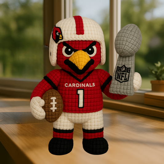 LIMITED EDITION - NEW PREMIUM NFL20 ARC ARIZONA CARDINALS HANDMADE  CROCHET