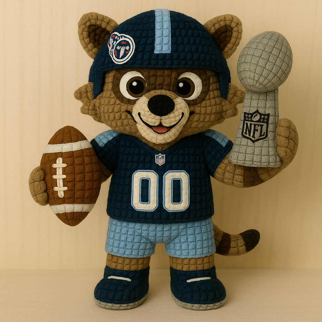 LIMITED EDITION - NEW PREMIUM NFL31 TST TENNESSEE TITANS HANDMADE CROCHET