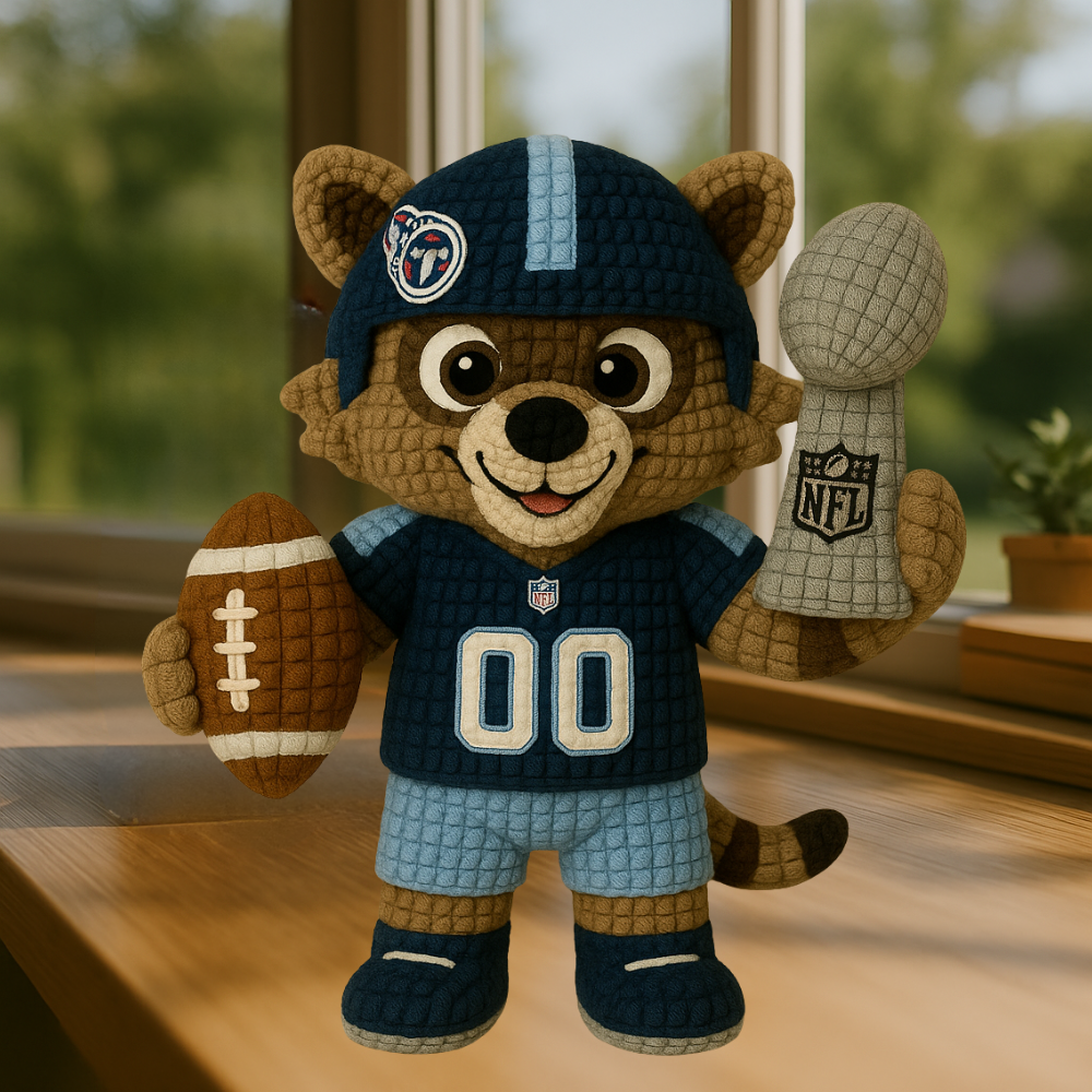 LIMITED EDITION - NEW PREMIUM NFL31 TST TENNESSEE TITANS HANDMADE CROCHET