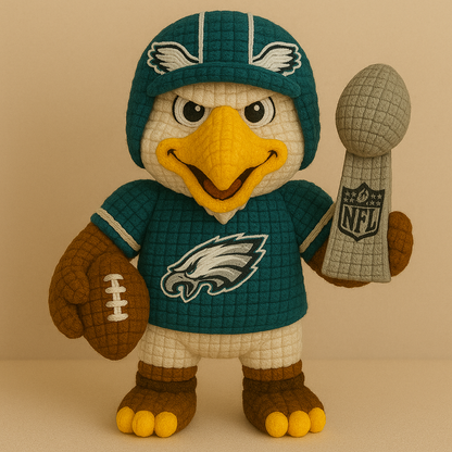 LIMITED EDITION - NEW PREMIUM NFL02 PLDE PHILADELPHIA EAGLES HANDMADE CROCHET