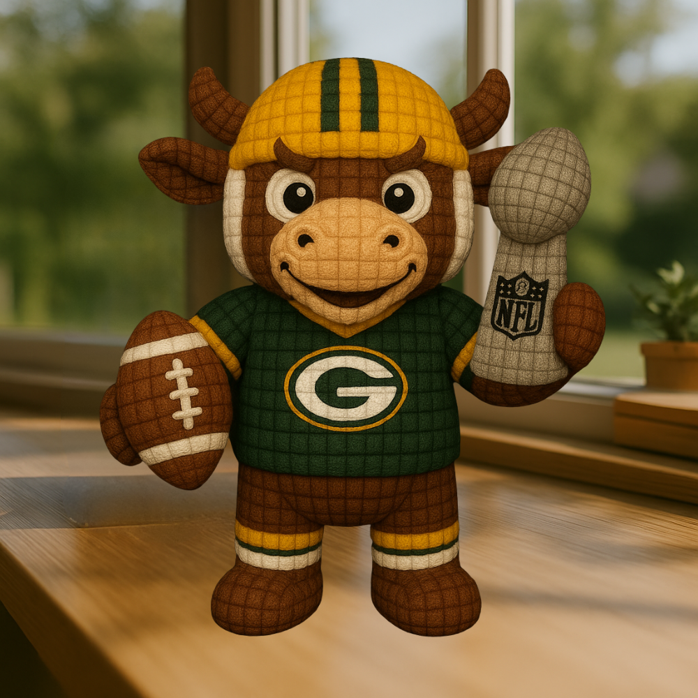 LIMITED EDITION - NEW PREMIUM NFL08 GBP GREEN BAY PACKERS HANDMADE CROCHET