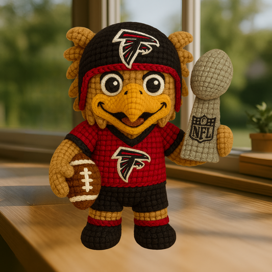 LIMITED EDITION - NEW PREMIUM NFL18 ATF ATLANTA FALCONS HANDMADE CROCHET