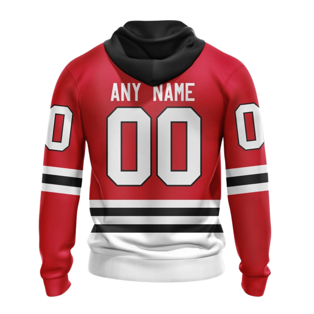 LIMITED EDITION - NEW CUSTOMIZED NHL08 CBH CHICAGO BLACKHAWKS HOODIE