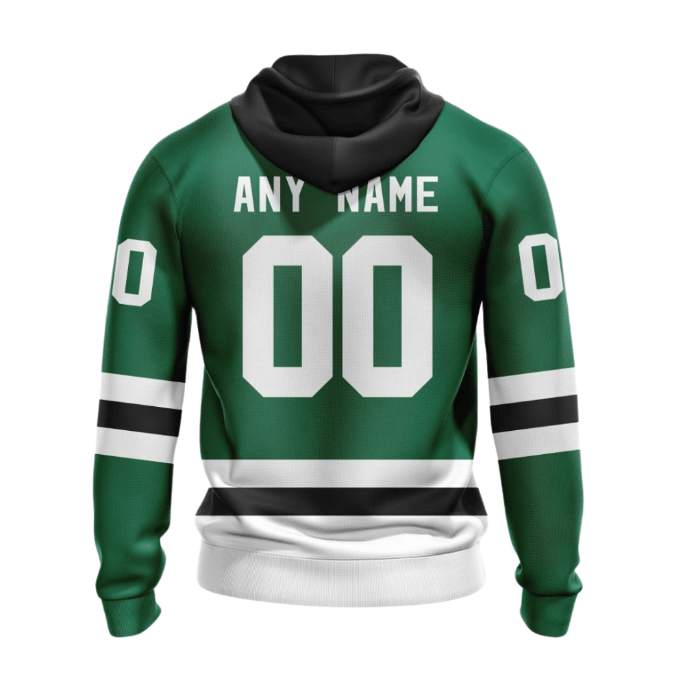 LIMITED EDITION - NEW CUSTOMIZED NHL15 DLS DALLAS STARS HOODIE